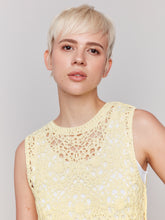 Load image into Gallery viewer, Sleeveless Crochet Top
