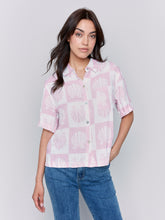 Load image into Gallery viewer, Short Sleeved Printed Blouse
