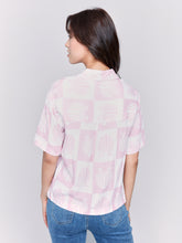 Load image into Gallery viewer, Short Sleeved Printed Blouse
