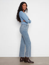Load image into Gallery viewer, Denim Cordorouy Straight Pant
