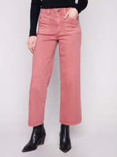 Load image into Gallery viewer, Cropped Twill Pant
