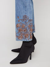 Load image into Gallery viewer, Straight Leg Denim with embroidery
