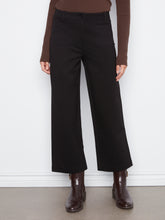 Load image into Gallery viewer, Patch Pocket Wide Leg Ponte Pant
