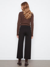Load image into Gallery viewer, Patch Pocket Wide Leg Ponte Pant
