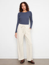Load image into Gallery viewer, Soft Scuba Wide Leg Jogger Pant

