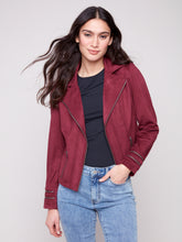 Load image into Gallery viewer, Vintage Faux Suede Jacket
