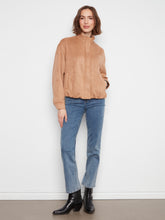 Load image into Gallery viewer, Faux Suede Leather Jacket
