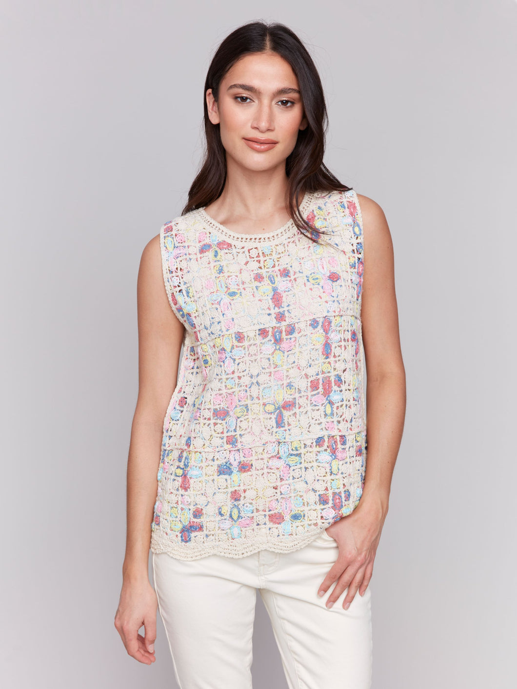 Crocheted Sleeveless Tank