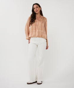Blouse Peaceful Print
