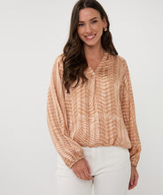 Load image into Gallery viewer, Blouse Peaceful Print
