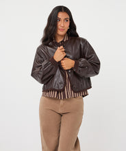 Load image into Gallery viewer, Leather Look Jacket
