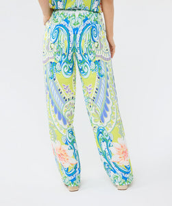 Pant Ocean Paisly