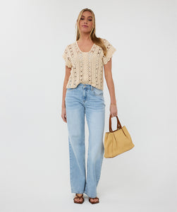 Top Cropped Knit