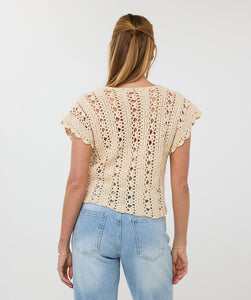 Top Cropped Knit