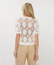 Load image into Gallery viewer, Crocheted Short Sleeved Sweater
