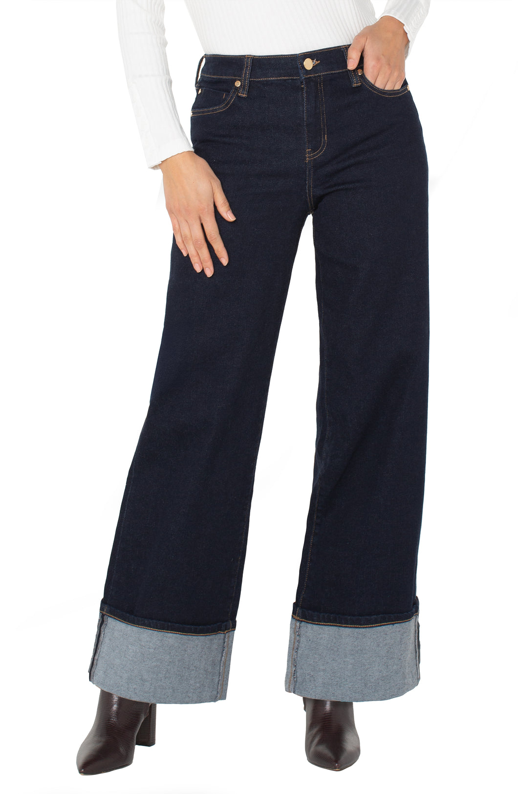Denim with Wide Cuff