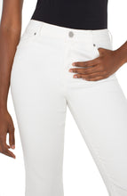 Load image into Gallery viewer, Hannah Cropped White Denim
