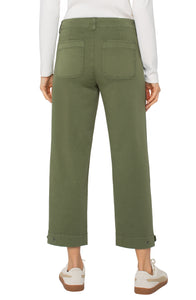 Utility Crop Pant - Green