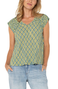 Dolman Top with Tie in Back