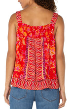 Load image into Gallery viewer, Red Floral Tank
