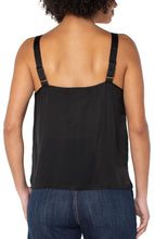 Load image into Gallery viewer, Woven Tank with Lace
