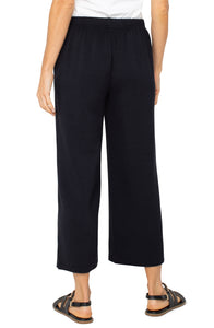 Pull On Wide Leg Crop