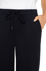 Pull On Wide Leg Crop