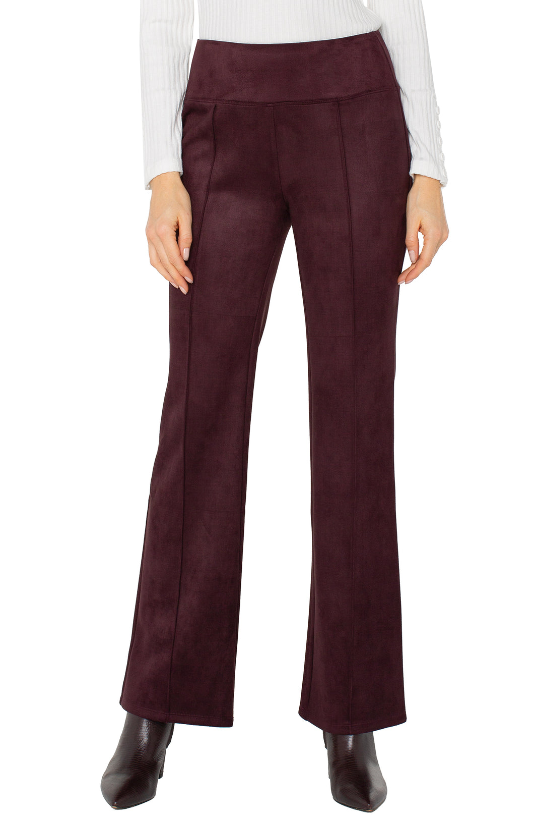Flared Oxford Pant