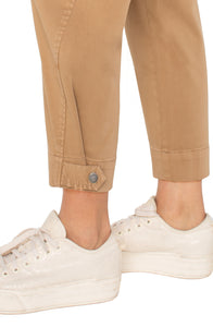 Utility Crop Pant - Camel Colour