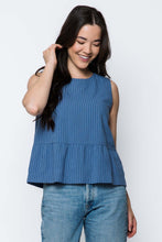 Load image into Gallery viewer, Poppy Peplum Top
