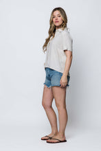 Load image into Gallery viewer, Nina Short Sleeved Button Up Shirt
