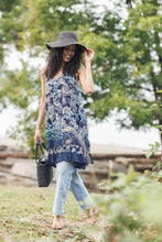 Load image into Gallery viewer, Paisley Border Krinkle Dress
