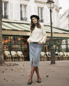 Janine Denim Skirt