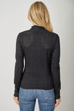 Load image into Gallery viewer, Detailed Mock Neck Top
