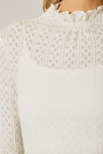 Load image into Gallery viewer, Detailed Mock Neck Top
