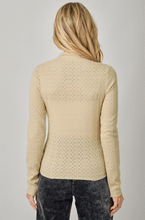 Load image into Gallery viewer, Detailed Mock Neck Top
