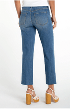 Load image into Gallery viewer, Kennedy Crop Denim with Blind Hem
