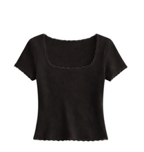 Load image into Gallery viewer, Emme – Square Neck T-Shirt
