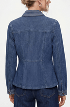 Load image into Gallery viewer, Fit and Flare Denim Jacket
