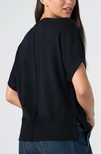 Load image into Gallery viewer, Short Sleeved V Neck Sweater
