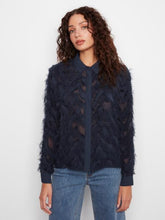 Load image into Gallery viewer, Chiffon Blouse - Navy
