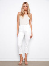 Load image into Gallery viewer, White Cropped Denim
