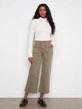 Load image into Gallery viewer, Cropped Wide Leg Jean
