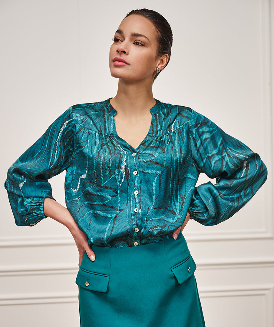 Blouse Crystal Waves