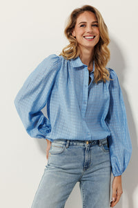 Textured Volume Blouse