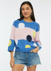 Spot Stripe Sweater