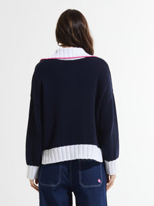 Navy Cardi