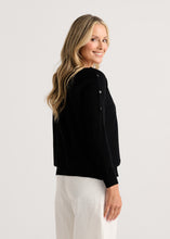 Load image into Gallery viewer, Button Boat Neck Sweater

