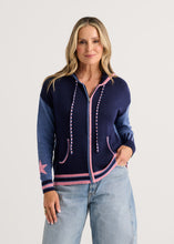 Load image into Gallery viewer, Star Zip Up Hoodie
