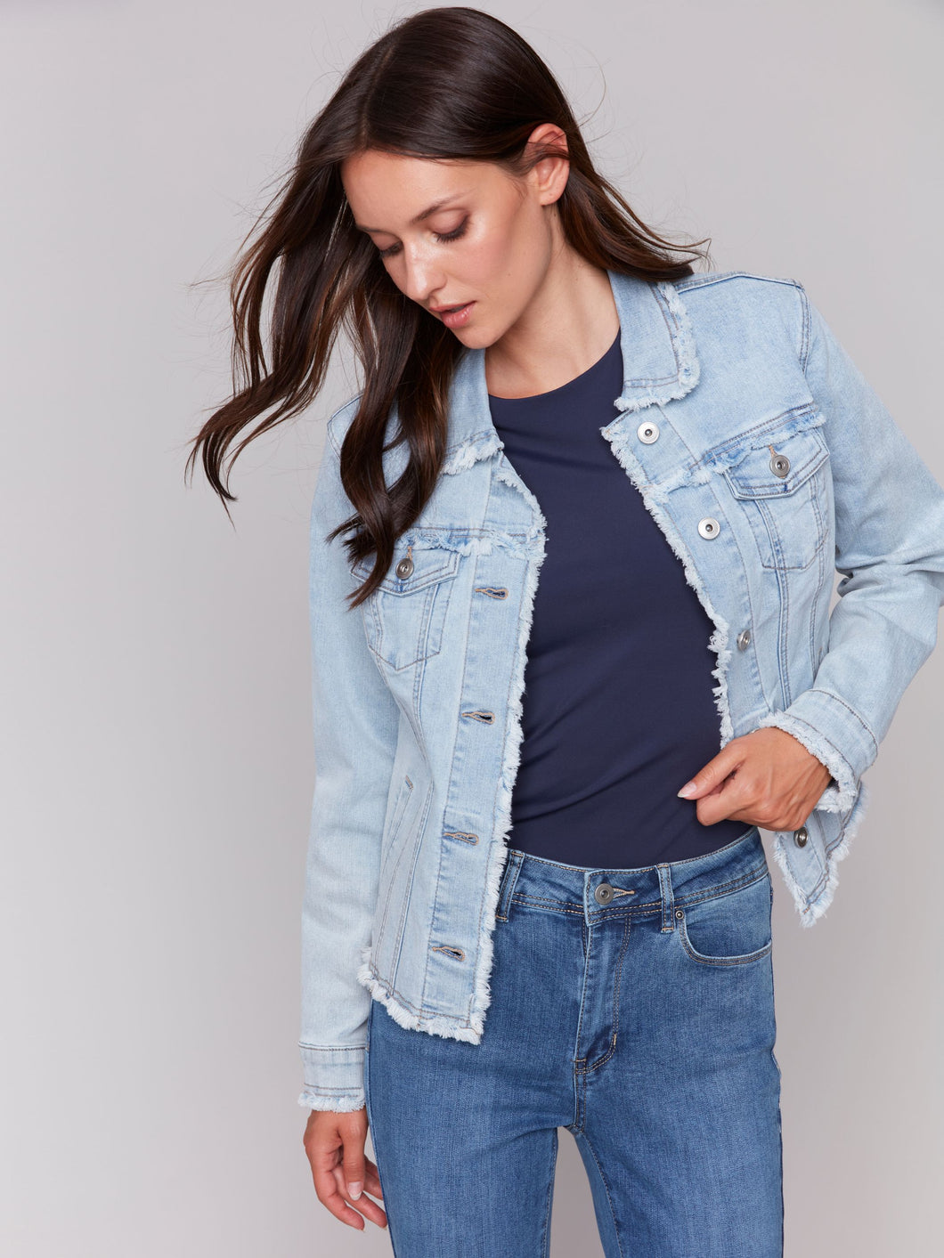 Fringe Denim Jacket